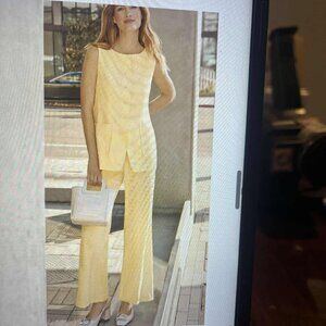 Ann Taylor vest and pant suit - like new